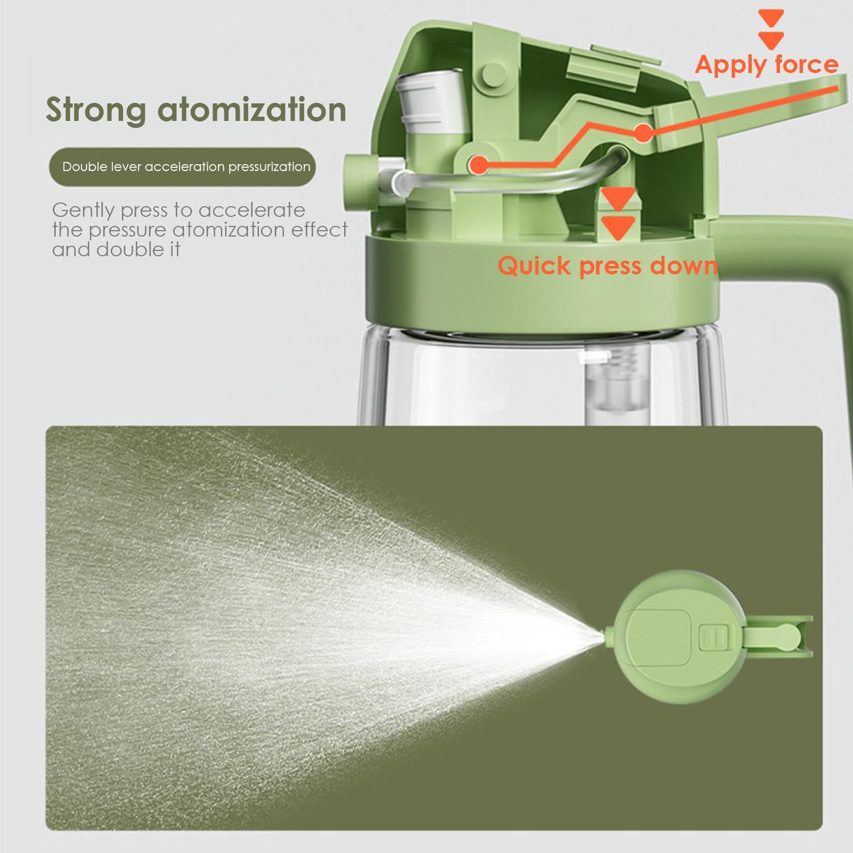 HOT SALE2 in 1 Glass Oil Sprayer & Dispenser(Buy 2 Get 10% OFF)
